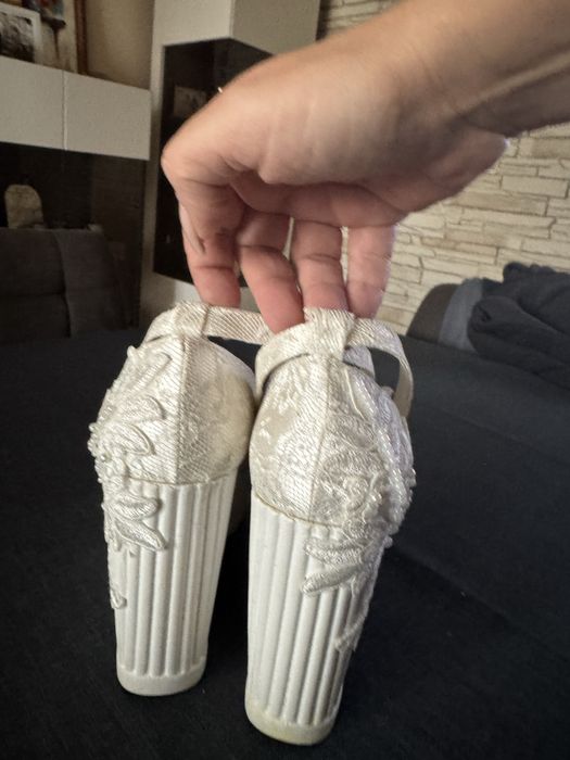 Сватбени удобни обувки