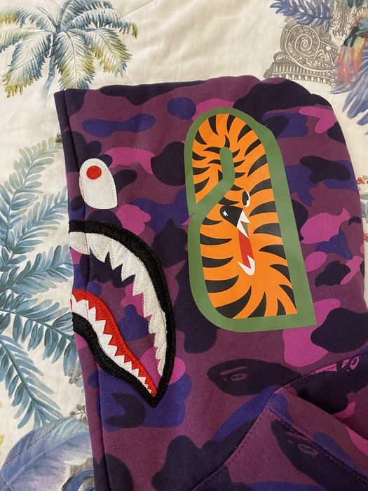 BAPE SHARK зип-худи