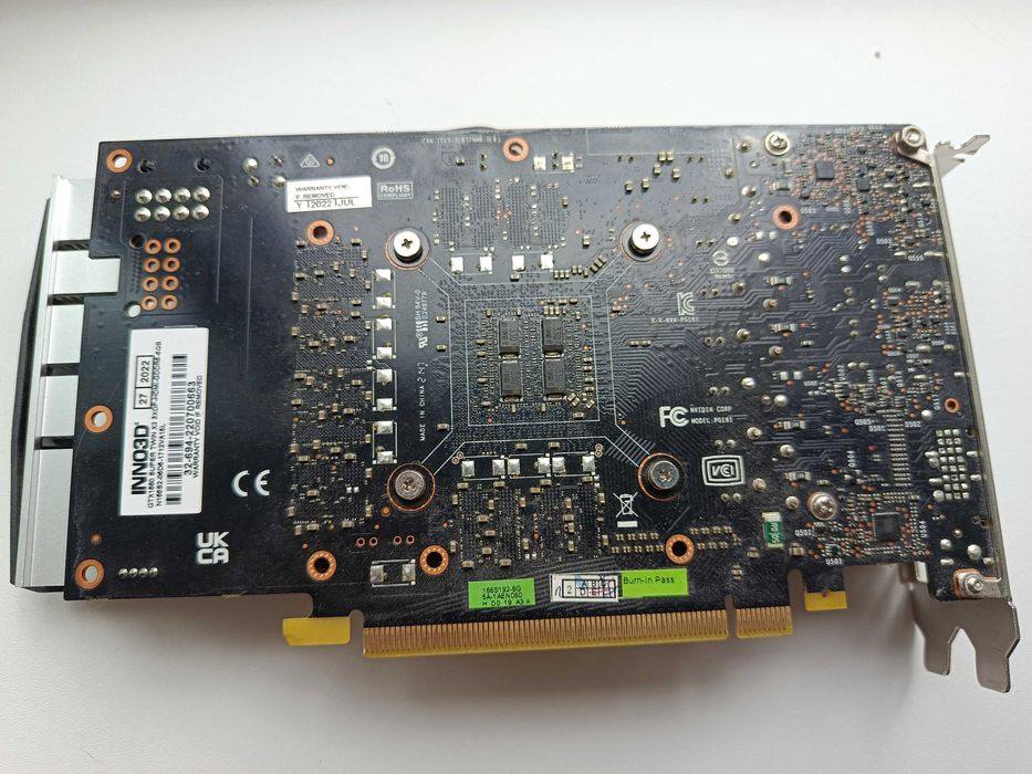Продам б/у видеокарту gtx 1660 super