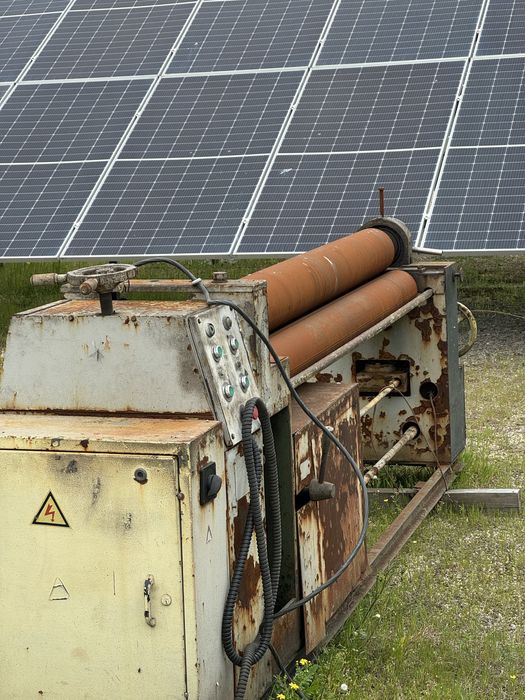 Листоогъваща 3 валова машина