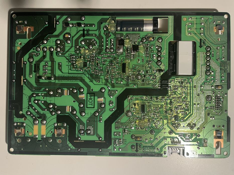 Samsung UTU 8000 4k - placa de baza si placa de alimentare