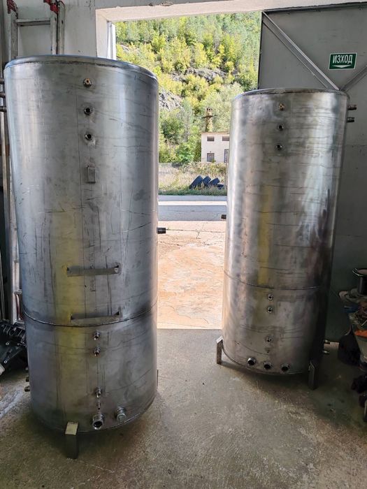 Неръждаеми бойлери и буферни съдове