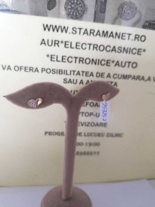 cercei aur 14k (m2) star amanet