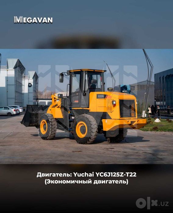 LIUGONG 835N  1.8m³  — kuchli dvigatel va ishonchli frontal pogruzchik