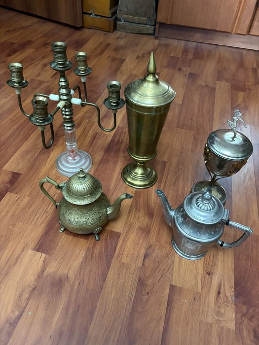 Кубок подсвечник чайники