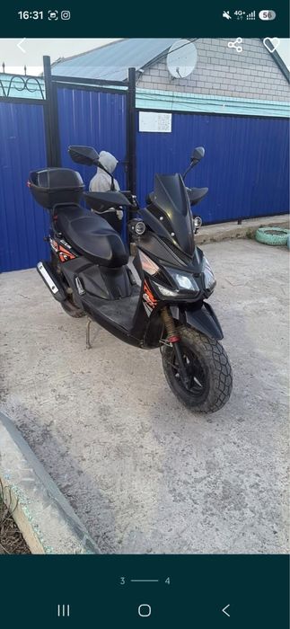 Черный Самурай мопед 150куб