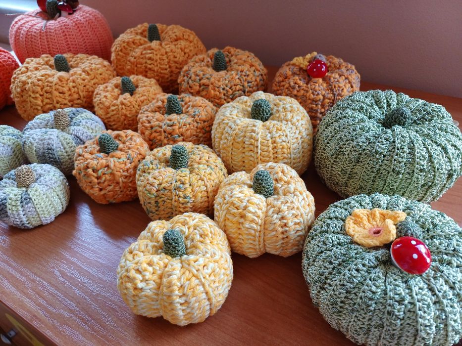 Плетени тикви и гъбки