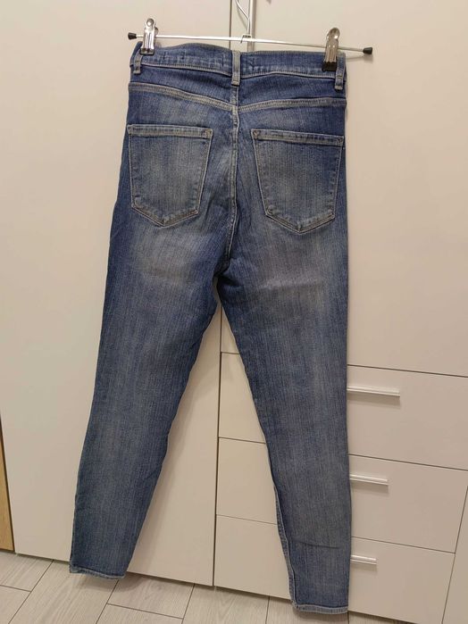 Сини дамски дънки