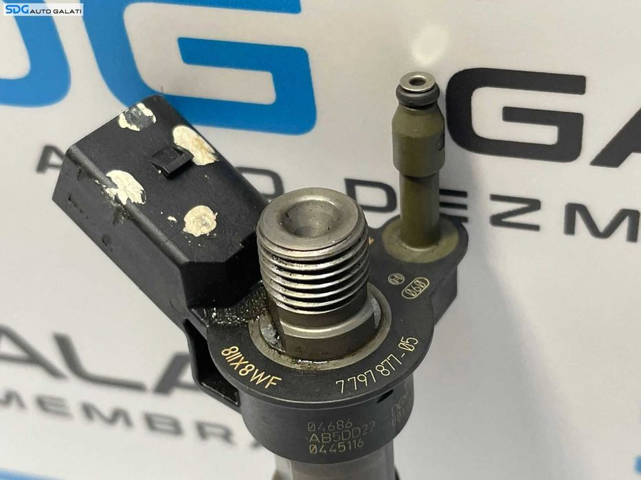 Injector Injectoare BMW Seria 1 E81 E82 E87 E88 120 2.0 D N47 2006 - 2013 Cod 7797877 779787705 0445116001 [AV2833]