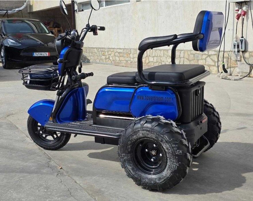 -30% и На Изплащане Електрическа Триколка Offroad от Вносител