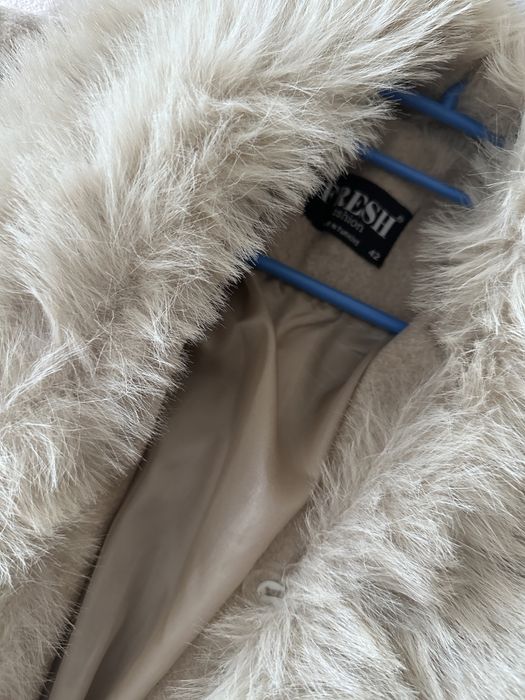 Дамско палто с пух