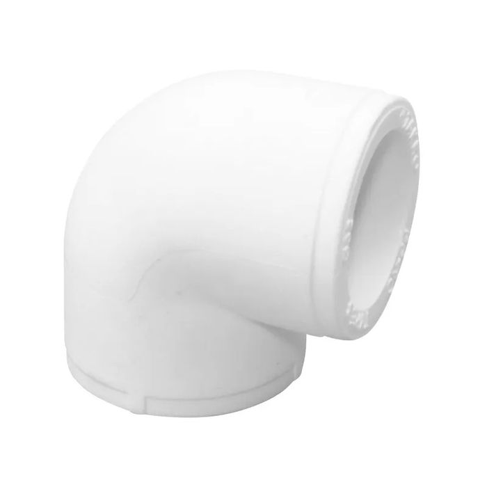 Отвод ППР 90° белый 50 Jakko