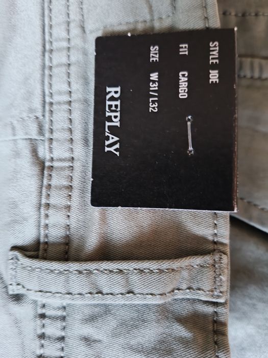 Мъжки карго панталон Replay 31/32