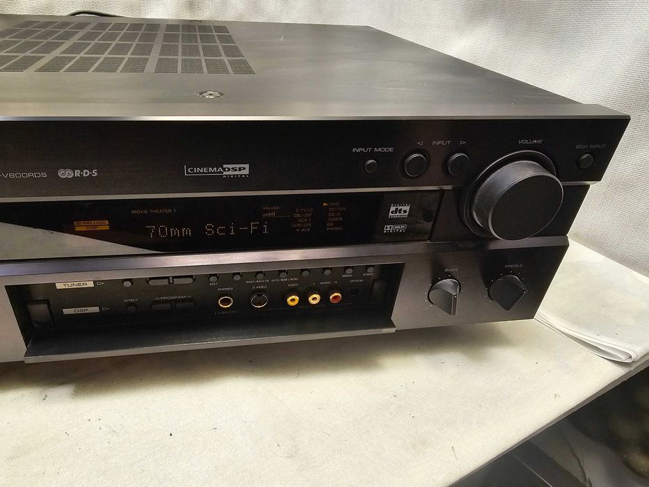 Receiver Audio-Video Yamaha RX-V800RDS - High-End Natural Sound - 5.1