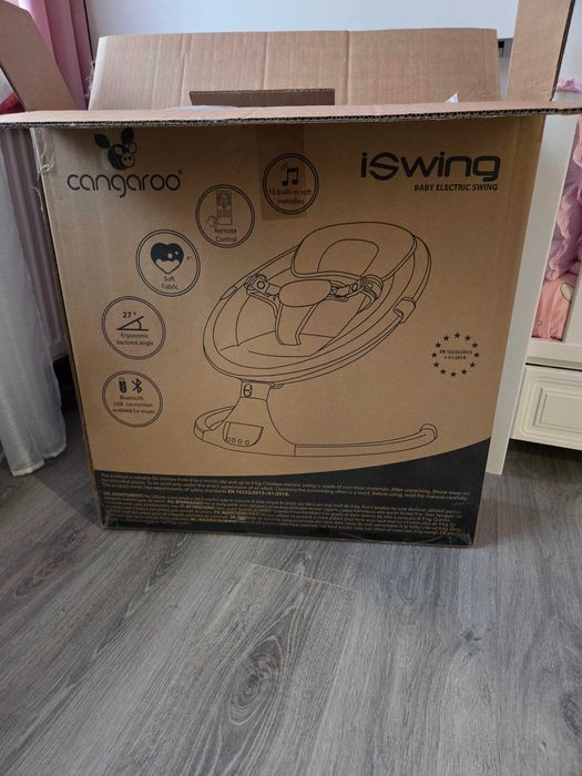 Електрическа люлка Cangaroo iSwing