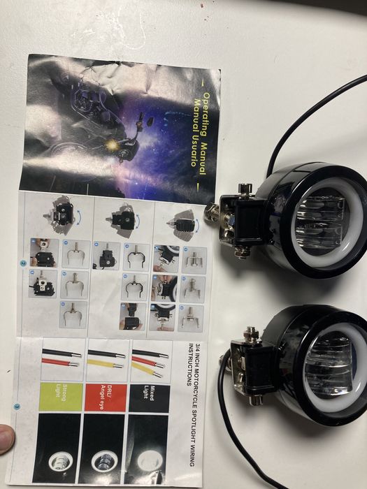 Proiector LED Angel Eyes 20W 1800 lumeni