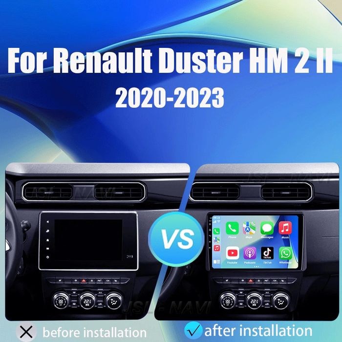 Navigatie Android Dacia Duster si Arkane 2019-2024