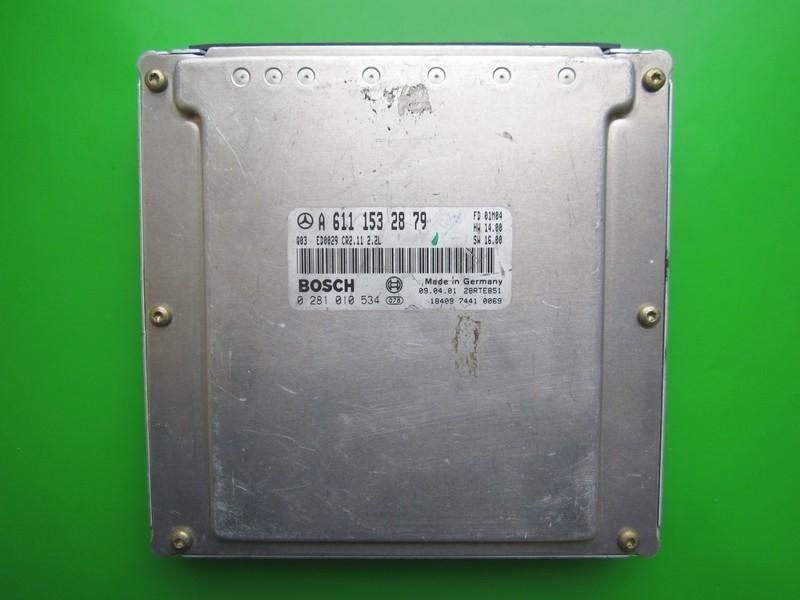 Calculator ECU Mercedes E-Class W210 a6111532879 2.2 cdi