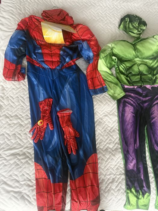 Костюм Spiderman и Хълк