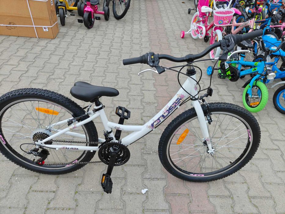 CROSS Велосипед 24" ALISSA бял