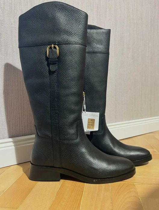 Чисто нови дамски ботуши GEOX - естествена кожа