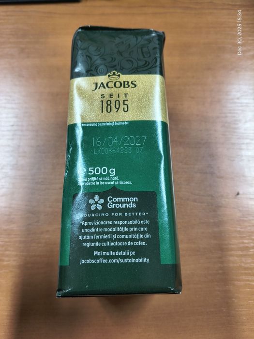 Cafea macinata JACOBS Kronung Alintaroma, 500g