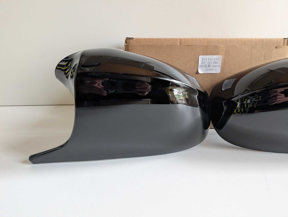 Капаци огледала BMW Е90 2005-2008 черни БМВ