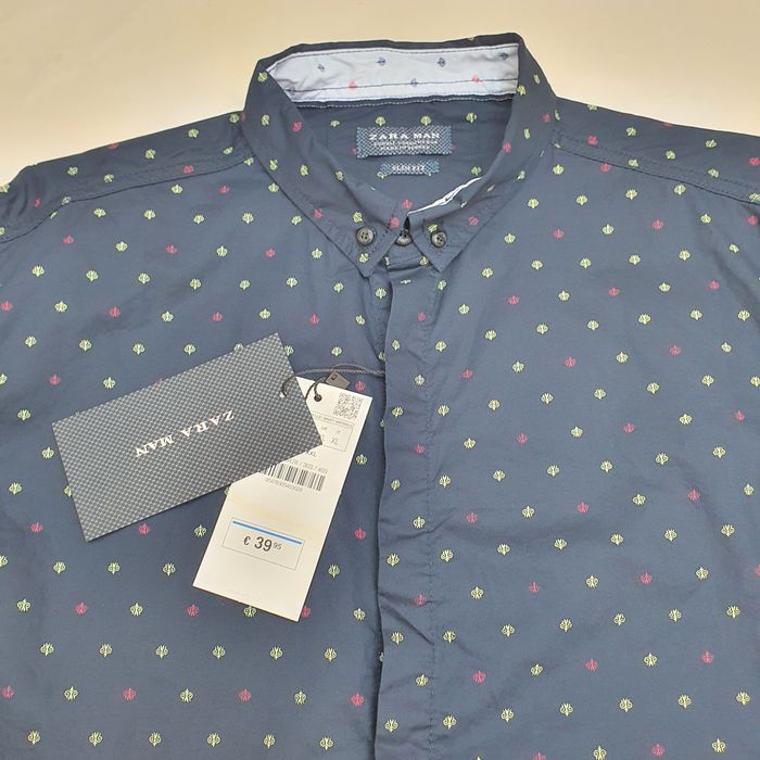 Camasa Zara, bumbac 100%, noua cu eticheta, L