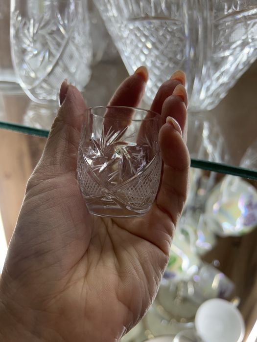 Рюмки хрустальные