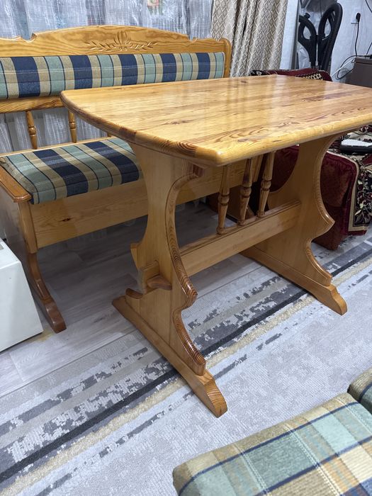 Стол стул дерево ручная работа