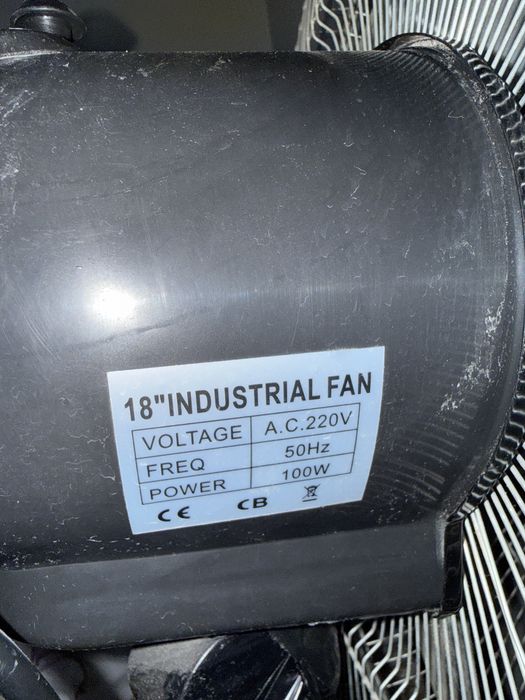 Sanoat ventilyatori Crown 18" (Industrial Fan)