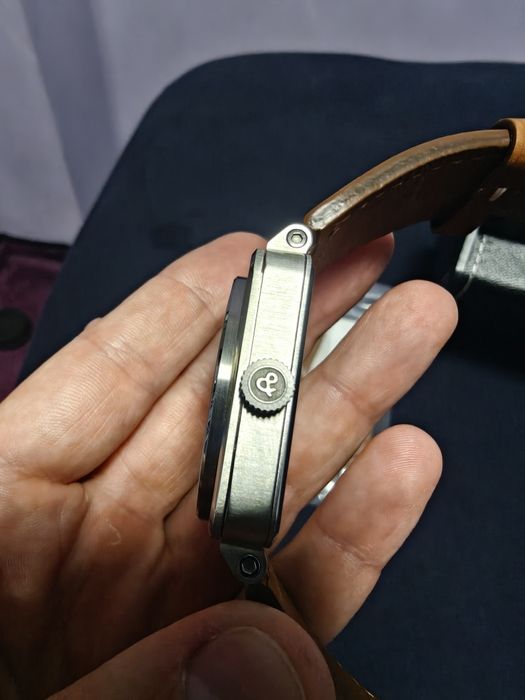 Часовник Bell & Ross BR03-93 GMT  + 2 кожени каишки
