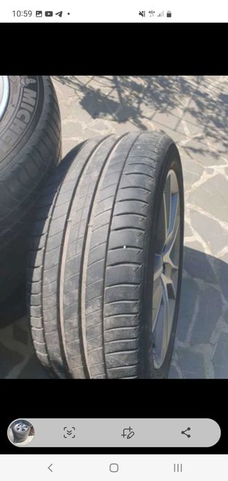 Jante Audi pe 18 dotate cu cauciucuri Michelin 215/50/18