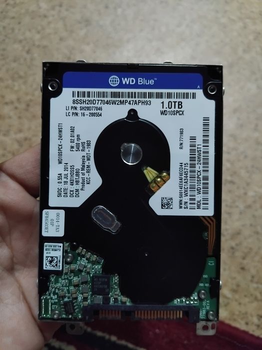HDD Жёсткий диск 1 Терабайт