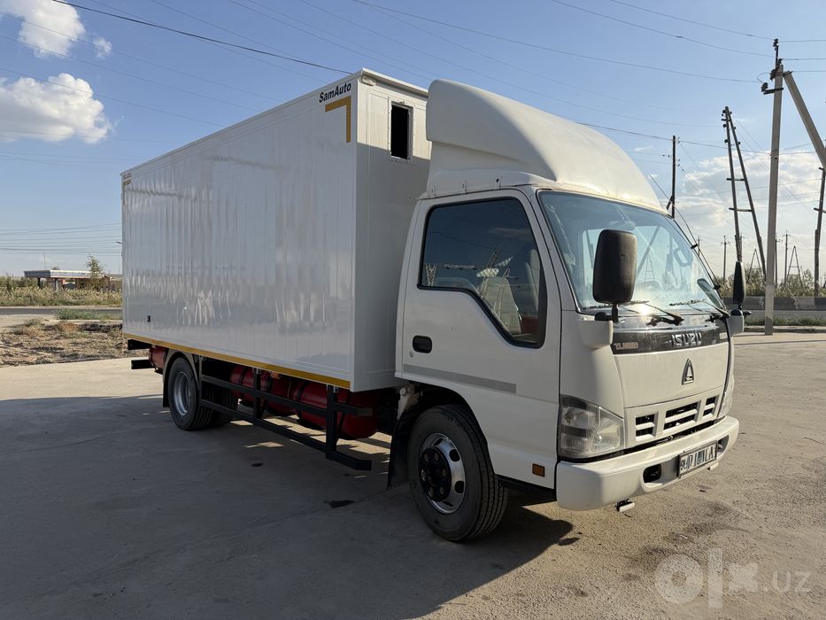 Isuzu NQR71PL фургон, 2019, 5 тонна, метан