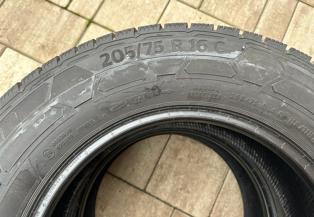 Set anvelope / cauciucuri iarna 205/75/16c Continental VanContact Wint