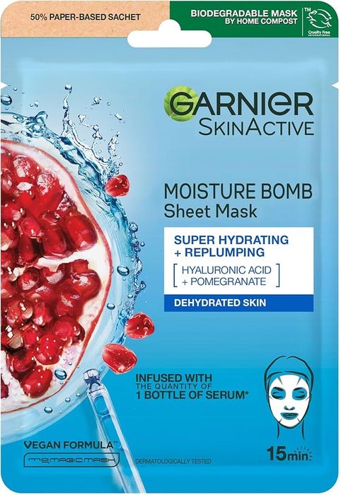 Garnier Mask Moments – комплект от 12 броя маски за лице