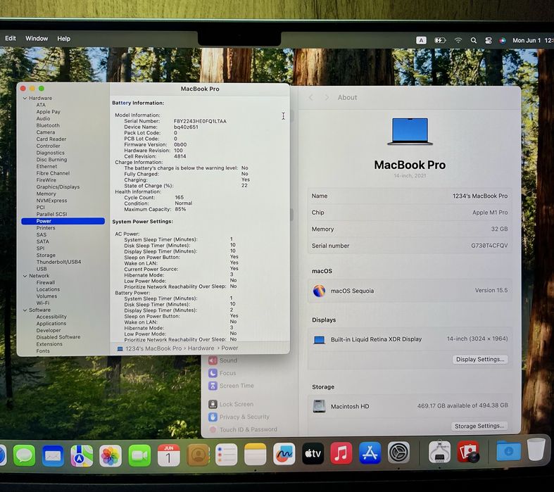 (32GB/512GB) MacBook Pro M1 Pro - Ideal noutbuk ( Макбук - Ноутбук )
