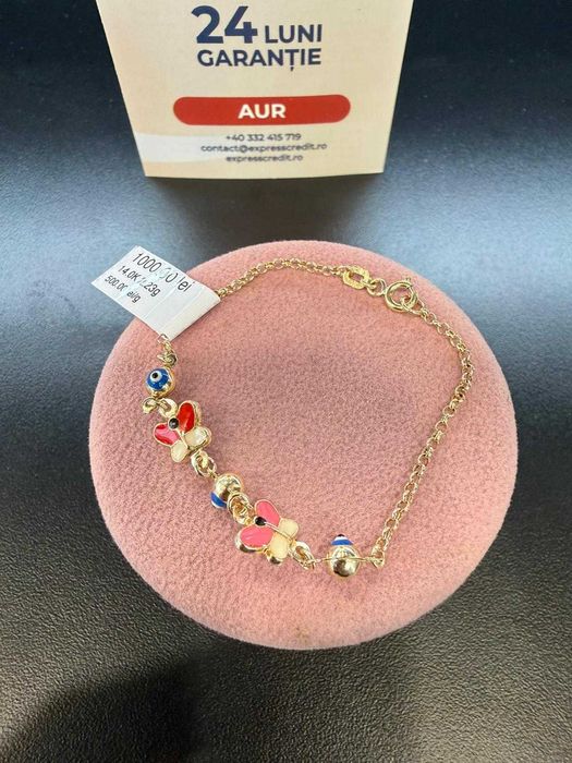 Bratara aur 14k 2.23g (Iulius Mall)(B-25) Garantie 2 ani!