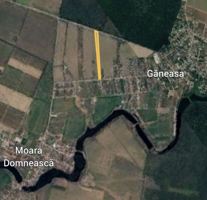 Vand teren Ganeasa Moara Domneasca