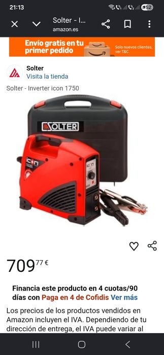 Invertor sudura Icon Solter 1750