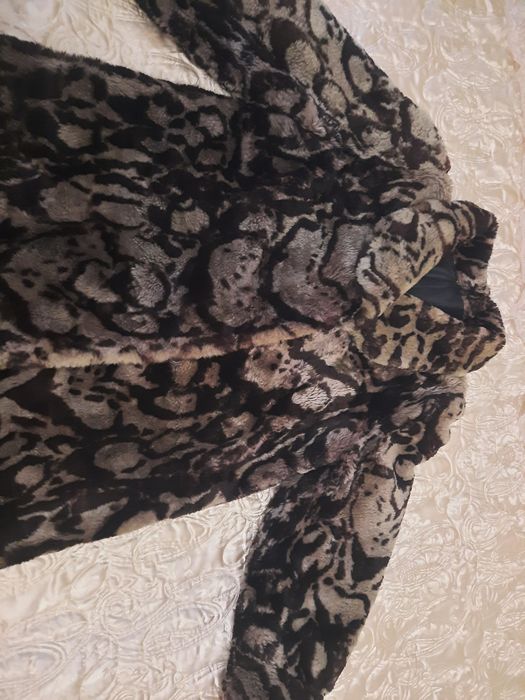 Шуба женская цигейка