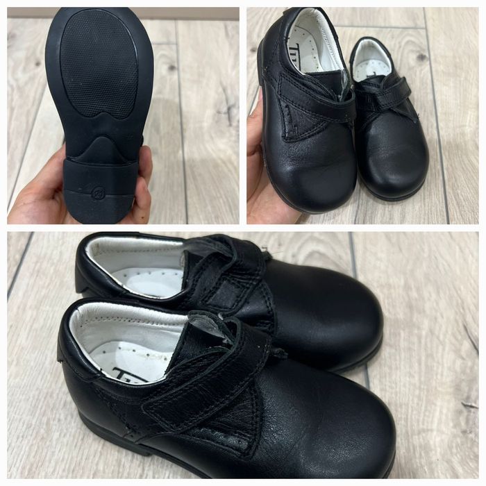 Кожаные туфли на тусау кесер