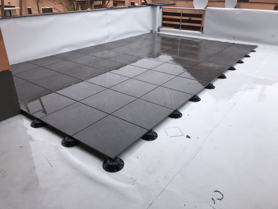 pardoseala flotanta hidroizolatie pvc , terase verzi, terasa verde