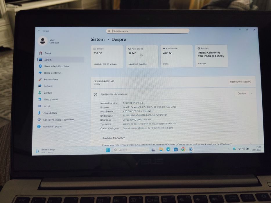 Vând laptop ASUS