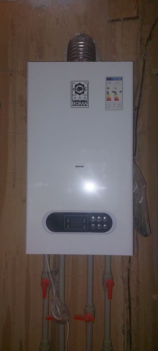 Газовый котель новый.