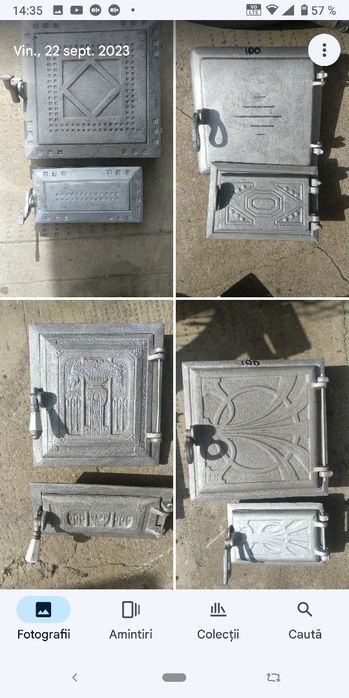 Plite sobă, aragaz din fonta -aluminiu