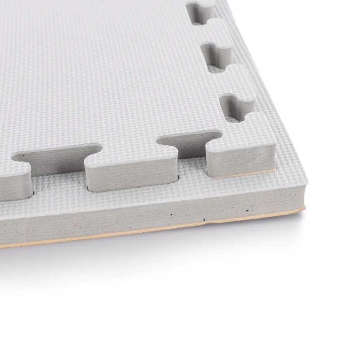 Настилка Татами Дърво/сиво – 100×100×2 см, Татами Дървен Профил