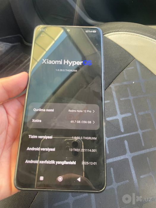 Redmi note 12 pro ideal