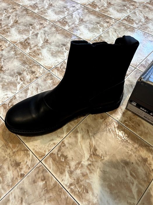 Оригинални мъжки черни боти ботуши обувки G-STAR - размер 43 като нови